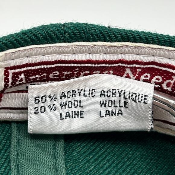 Vintage 90s Green Bay Packers Hat Cap American Needle Football Snapback Green - Picture 10 of 11